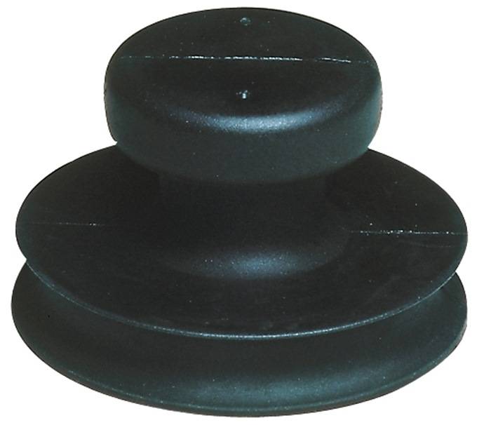 Massief rubberen zuignap draagvermogen 15 kg hoofd-d. 80 mm rubber VERIBOR®-0