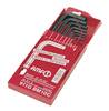 Haakse schroevendraaierset 911G-BM10 8-delig schuifcassette SW 2-10 mm kort koge