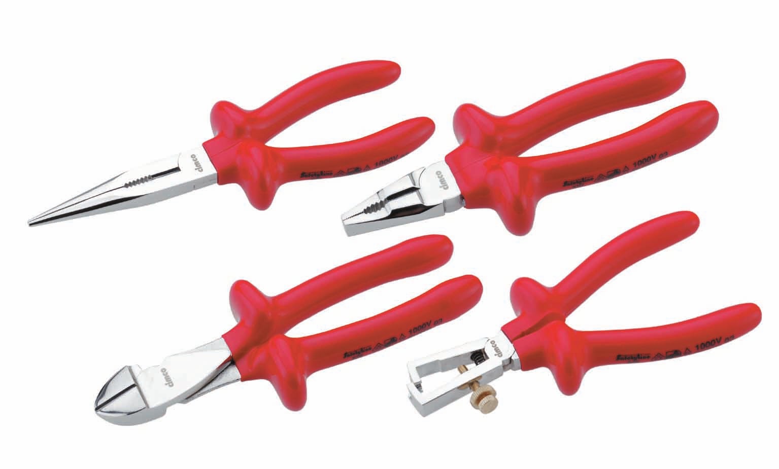 Cimco 108002 Tangenset VDE 4-delig
