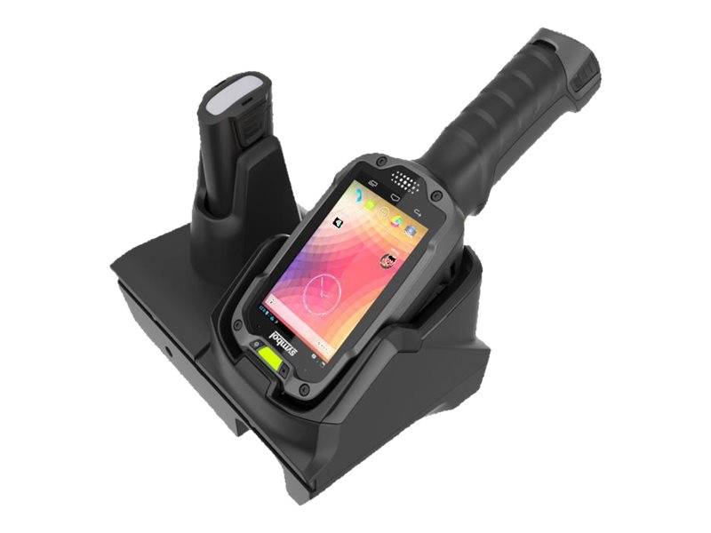 Zebra charging-/communication station, USB, 1220 g, charges 1x device and 1x spare battery-0