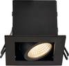 SLV 115700 LED-inbouwlamp 8.3 W Zwart (mat)