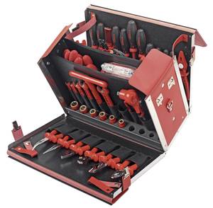 Conrad Cimco Cimco Werkzeuge Gereedschapskoffer (gevuld) 54-delig Electricien aanbieding Conrad Cimco Cimco Werkzeuge Gereedschapskoffer (gevuld) 54-delig Electricien aanbieding