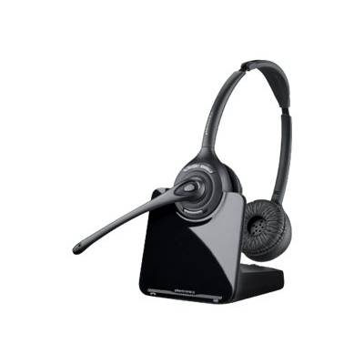 Poly CS520/A - Headset - Hoofdband - Kantoor/callcenter - Zwart - Stereofonisch - Draadloos