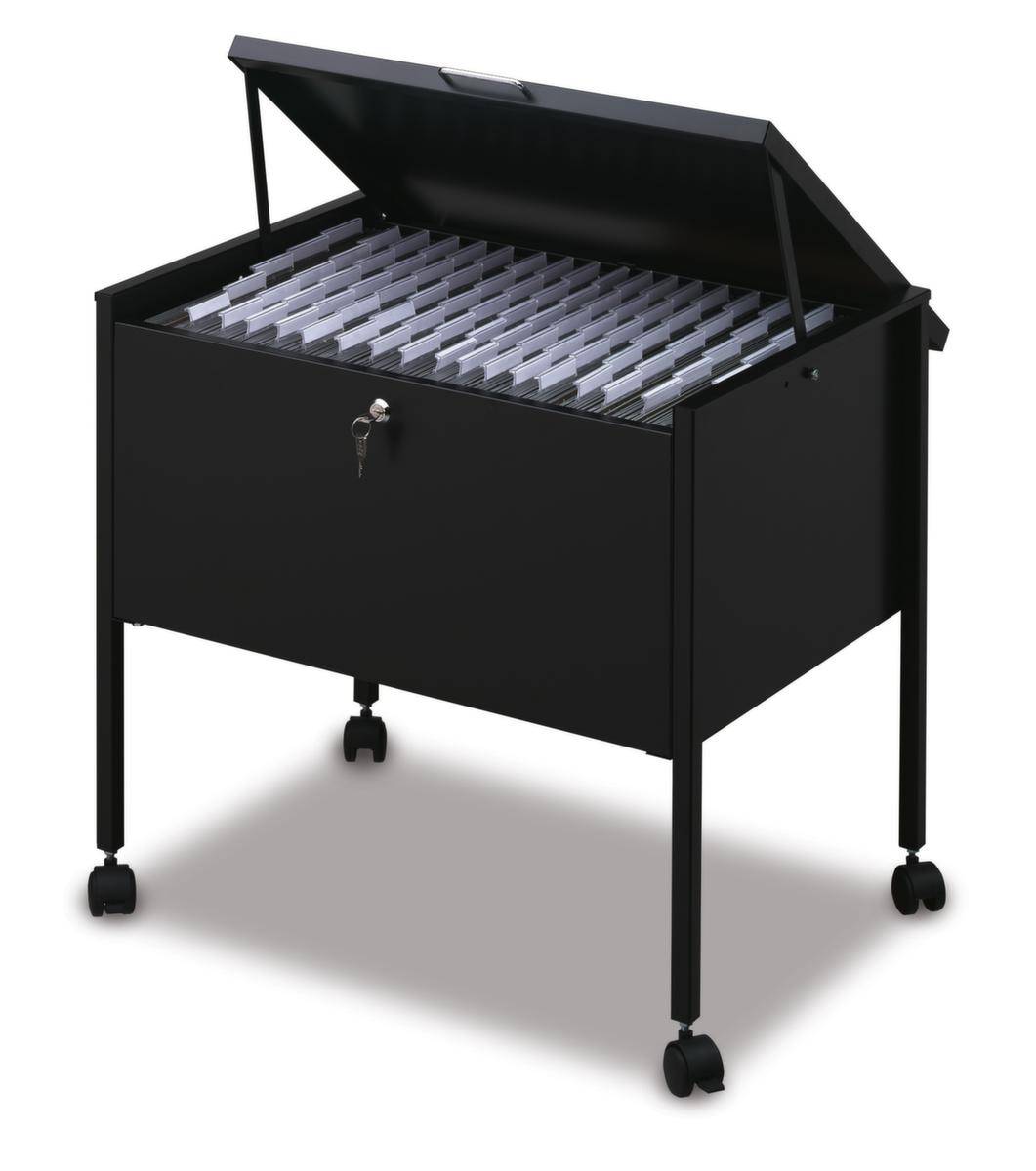 Duurzame en voordelige hangmappenwagen 80 A4 TOP zwart-7