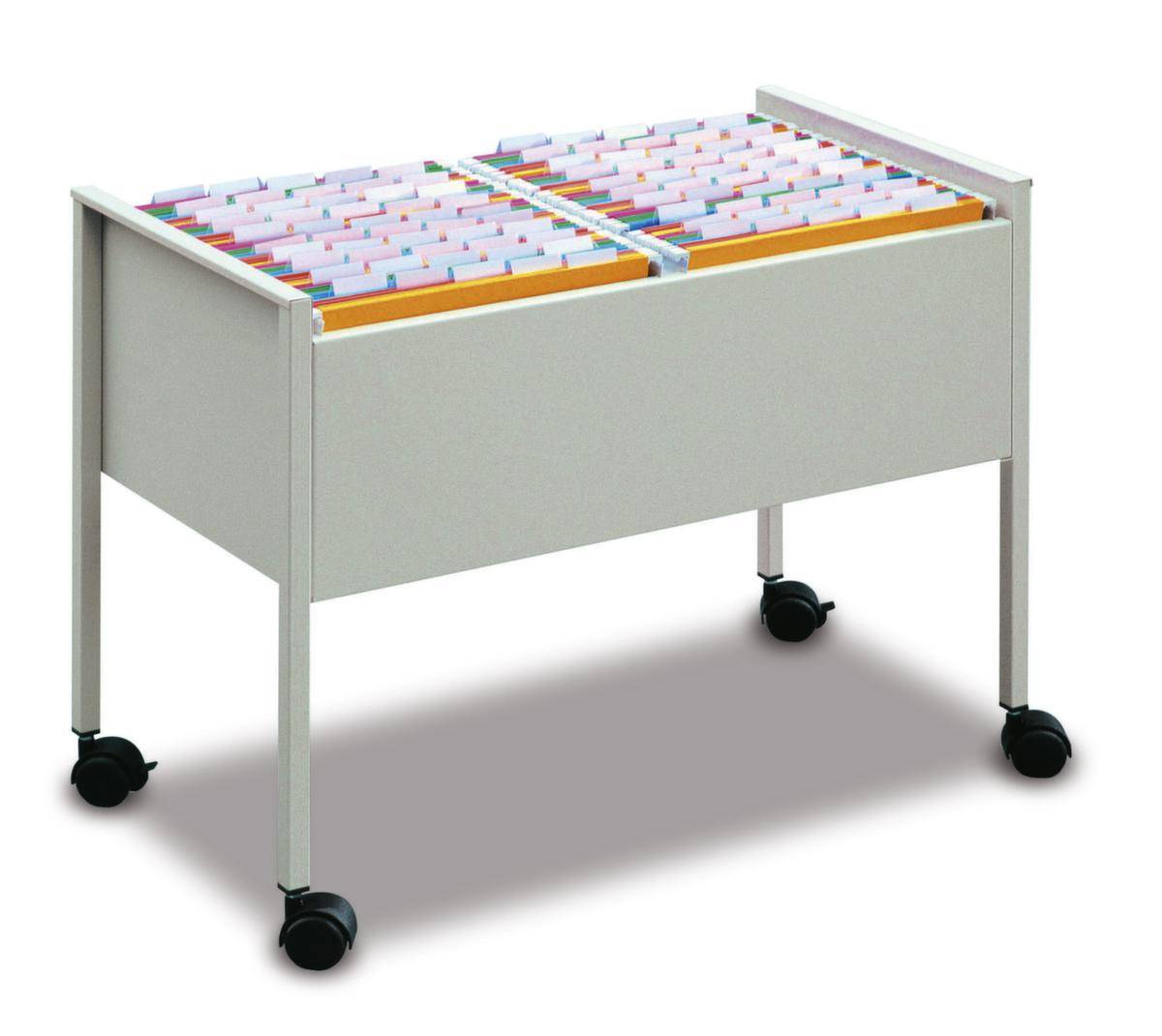 Duurzaam 100 Duo tijdschrifthouder Roestvrijstaal Grijs-5