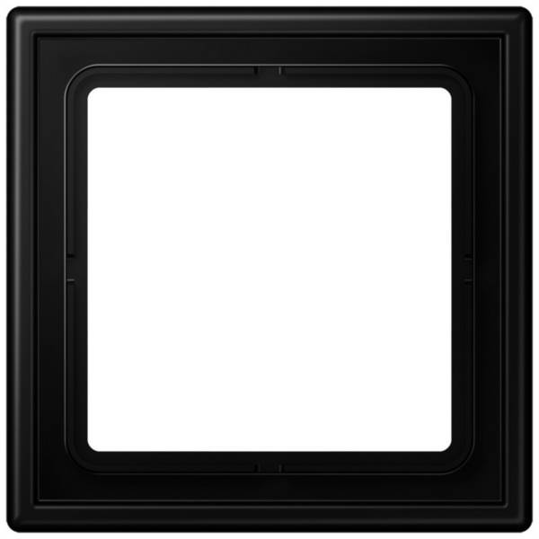 Afdekraam 1-voudig LS grafietzwart mat - 1 - stuk