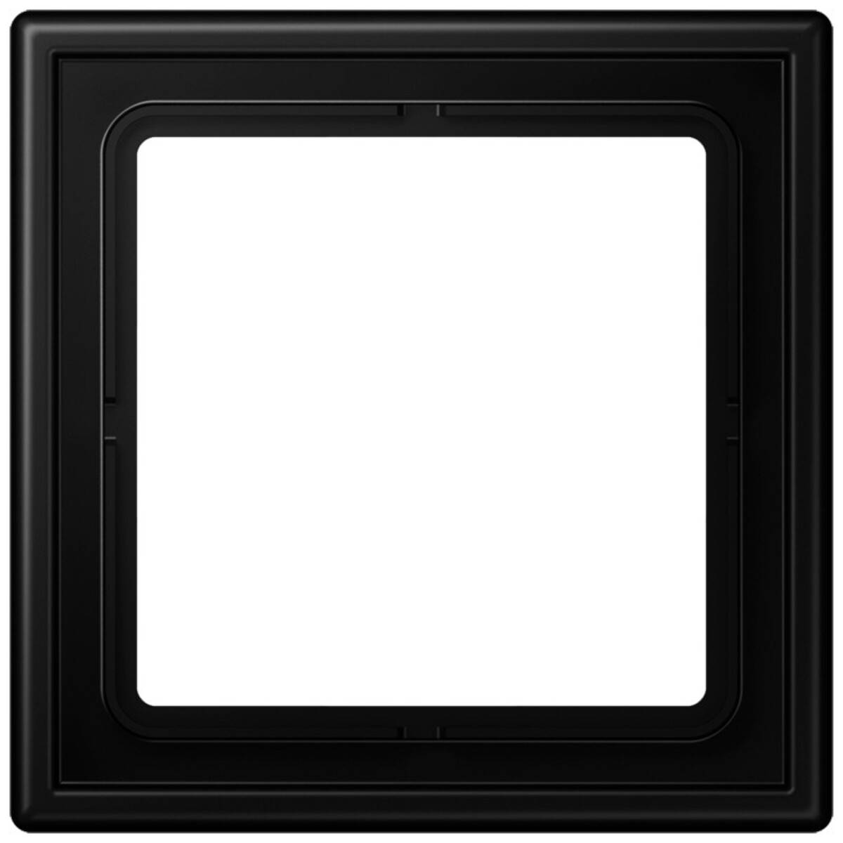 Afdekraam 1-voudig LS grafietzwart mat - 1 - stuk-0