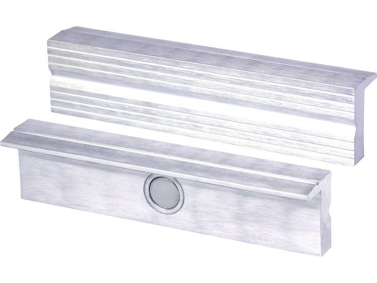 Magnetisch bankschroefbekken van aluminium Heuer 110100 Klauwbreedte:100 mm Spanbreedte (klembekken)
