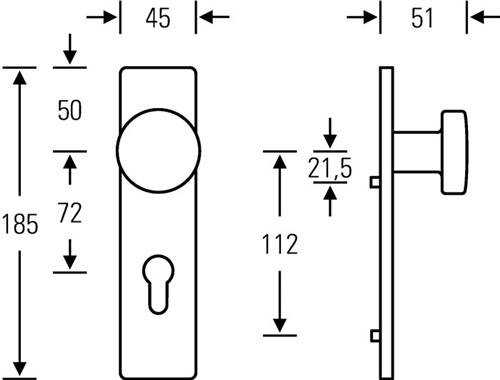 Knopschild Asl Pz72mm Fsb 1963 F1-2