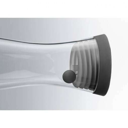 WMF Water decanter 1.5 l black Basic 15 l Glas Zwart Transparant 113 mm 327 mm-1