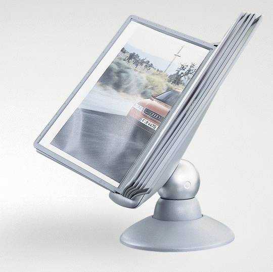 Duurzaam SherpaMotion-displaypaneelsysteem, 10 A4-grafietkleurige displaypanelen-1