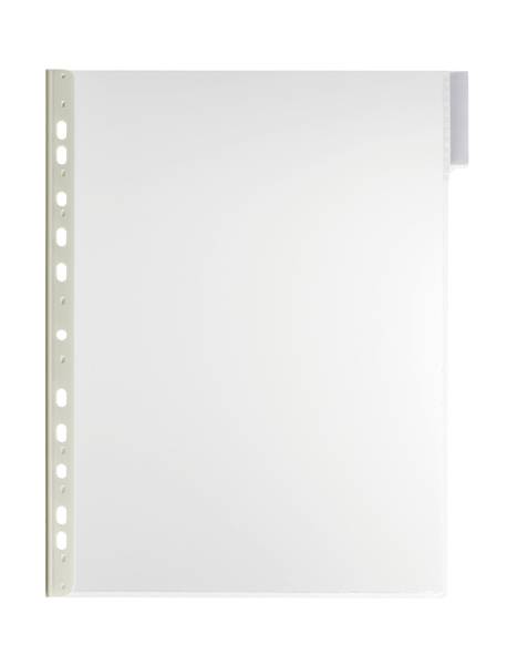 Duurzaam displaypaneel A4-functiepaneel, verpakking van 5 stuks, transparant-1