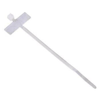 HAMA -kabelband met etiketteringsveld - 98 mm - 25 vulling - zelfverzekerd - nylon - wit - 98 mm