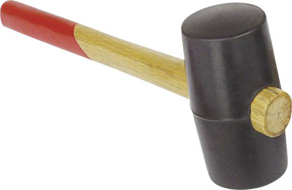 Brüder Mannesmann Mannesmann M  709-055 Rubberen hamer  380 g 275 mm  1 stuk(s)