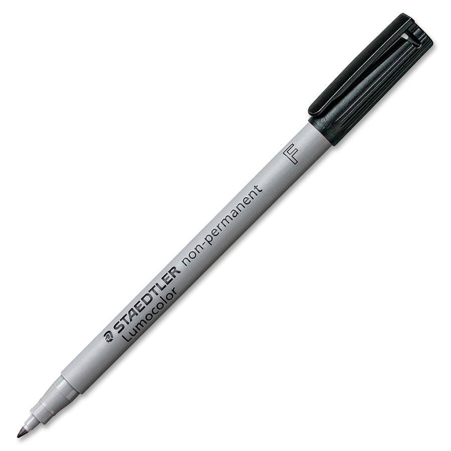 Viltstift Staedtler Lumocolor 316 non permanent F zwart | 10 stuks-1