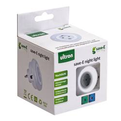 Ultron LED-nachtlampje save-E wit/blauw/groen IP20-1