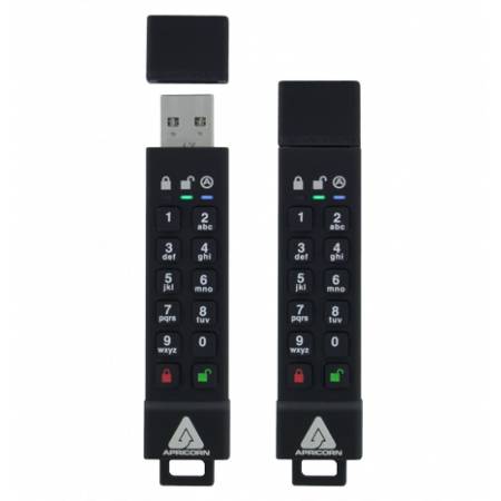 Apricorn 64GB Aegis Secure Key 3z - USB 3.1-flashdrive-1