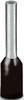 Phoenix Contact 1208872 Adereindhulzen 1.5 mm² Deels geïsoleerd Zwart 1000 stuk(s)