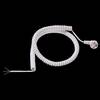 BACHMANN Spiraal kabel 3G1.5 0.5-2m, YMHY-J zwart aardecontact