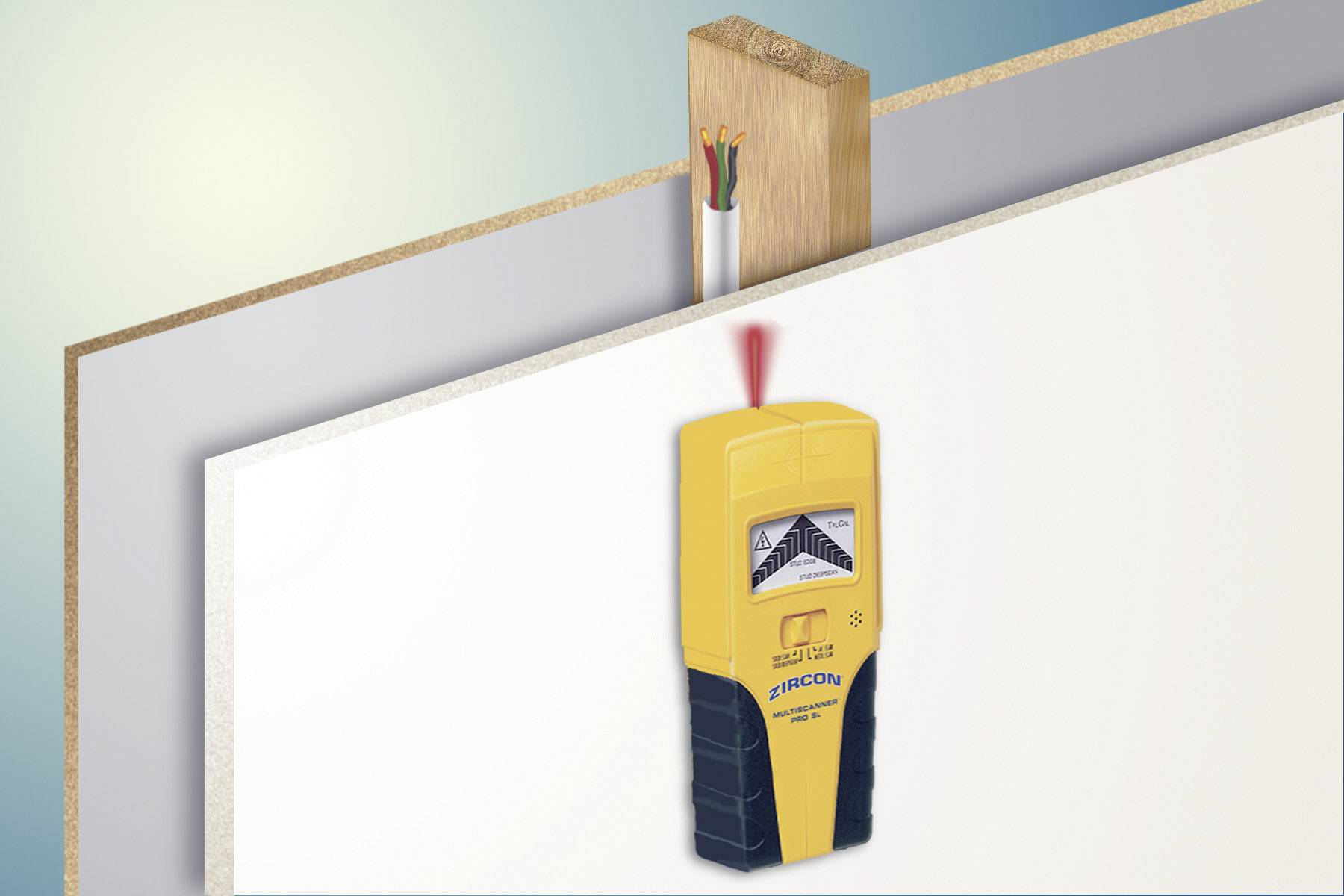 Zircon Detectieapparaat Multiscanner MM Pro SL 62120 Detectiediepte