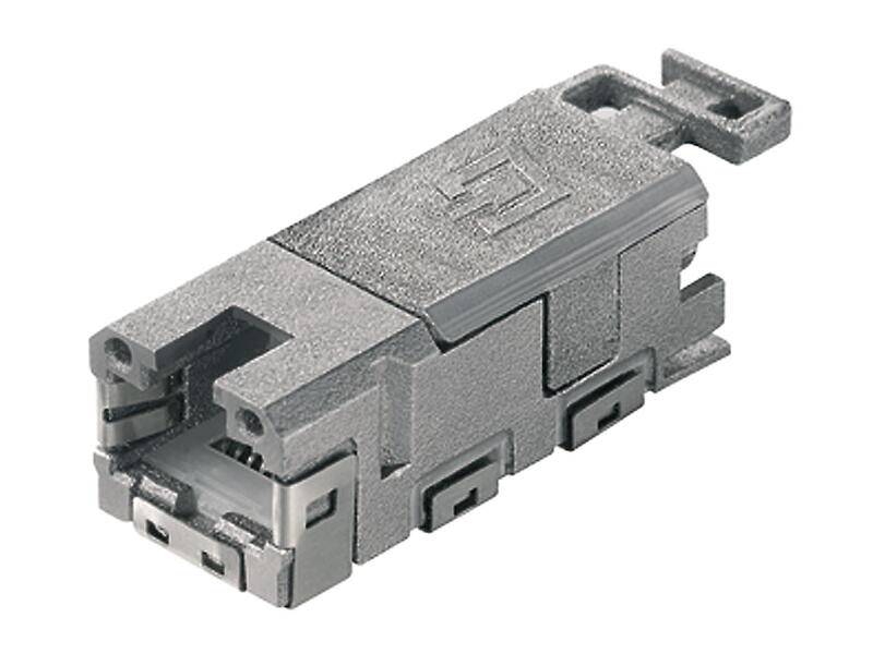TELEGÄRTNER STX RJ45-module A Cat.6A (ISO/IEC), T568A-0