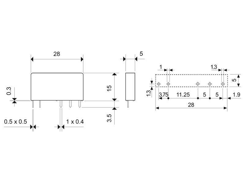 Finder Steck-/Print-Relais 34.51.7.012.0010-2