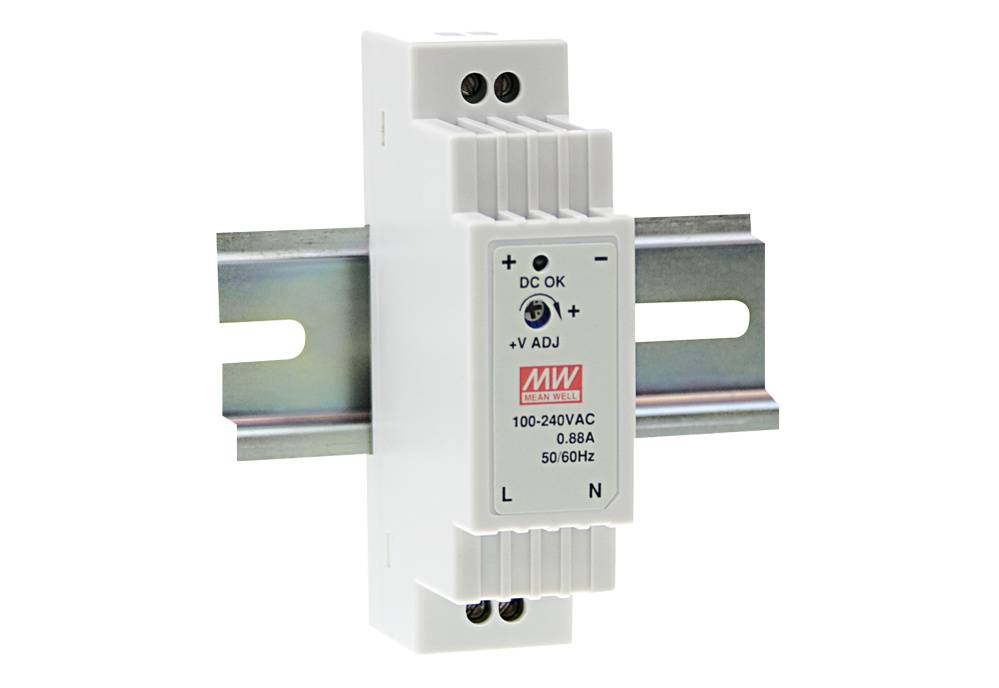 Mean Well DR-15-24 DIN-rail netvoeding  24 V/DC 0.63 A 15.2 W 1 x 