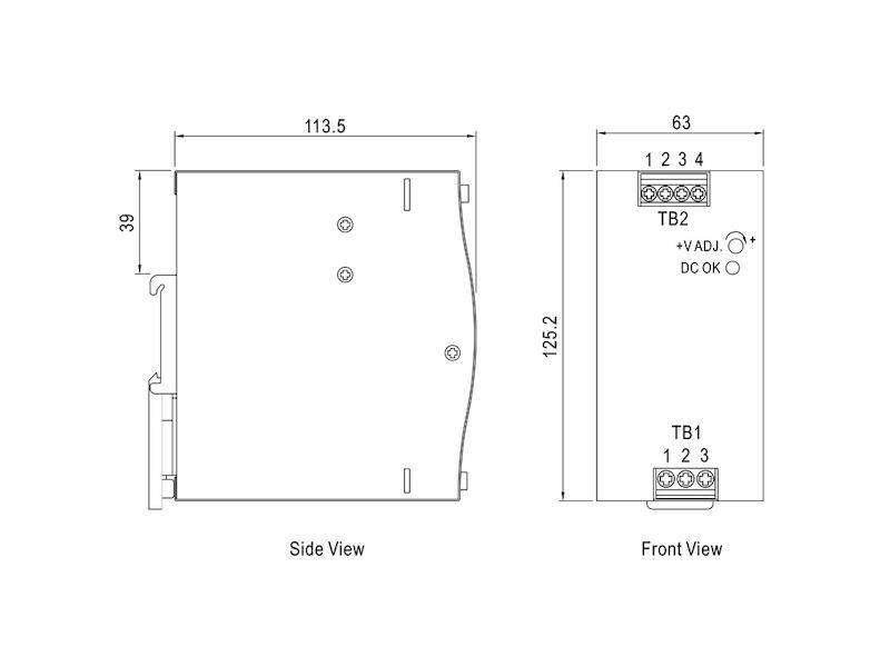 PSU 240W 48V/5A DIN-Rail-1