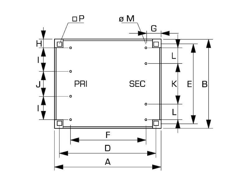 BLOCK FL24/15 Transformator: ingegoten; 24VA; 115VACx2; 15V; 15V; 800mA; 800mA - 1 stuk-1
