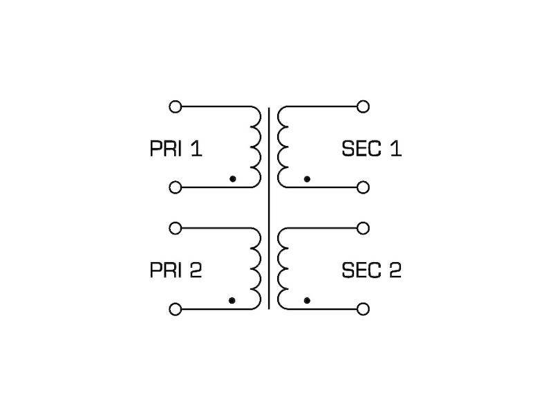 BLOCK FL24/15 Transformator: ingegoten; 24VA; 115VACx2; 15V; 15V; 800mA; 800mA - 1 stuk-2