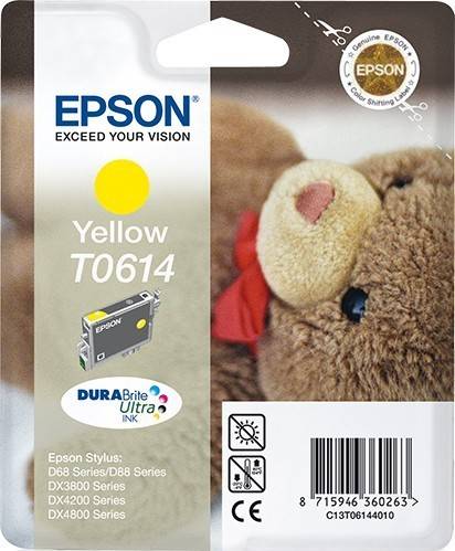 Epson T0614 DURABrite Ultra inkt (losverpakking) geel