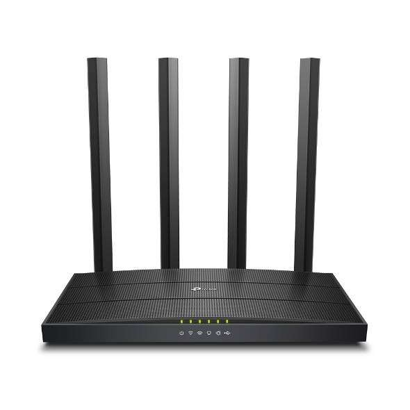 TPL TP-Link Archer C6U draadloze router Gigabit Ethernet Dual-band (2.4 GHz / 5 GHz) Zwart-1