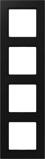 Afdekraam 4-voudig A550 grafietzwart mat-0