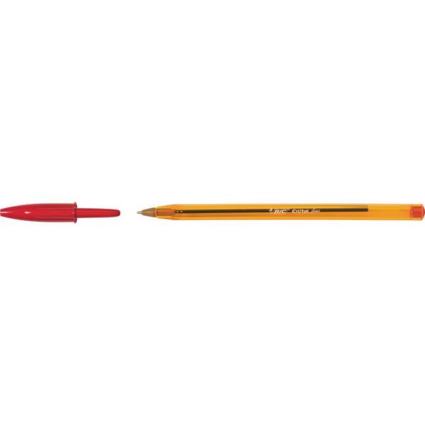 Balpen Bic Cristal fijn rood