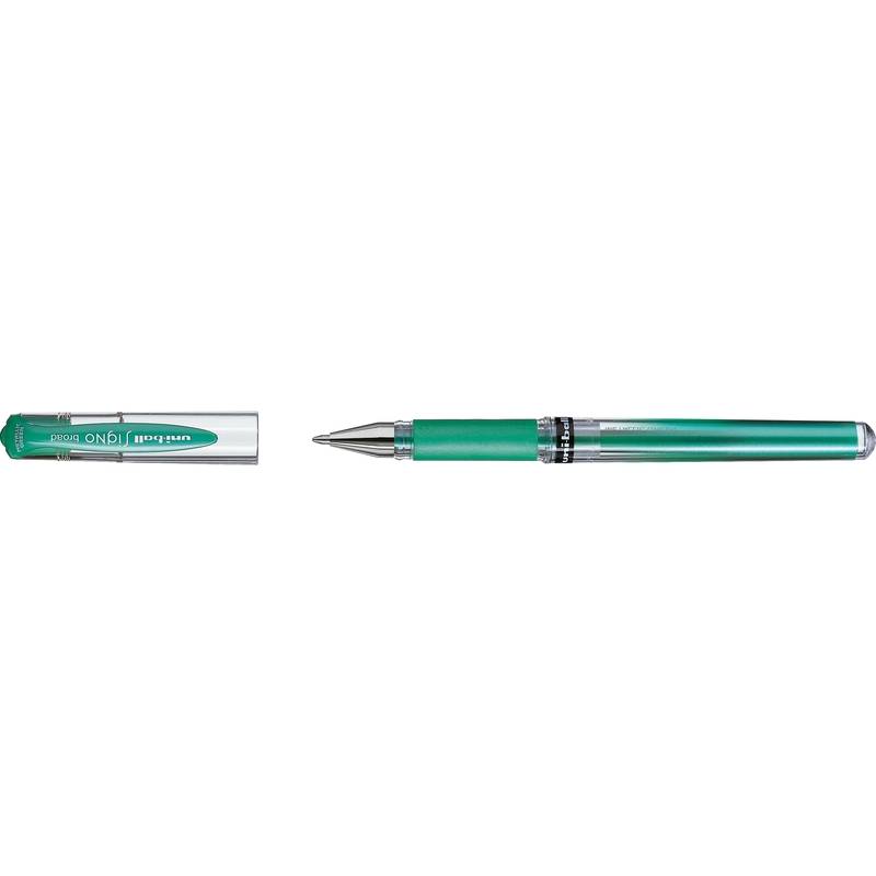 Mitsubishi Gel Roller UB SIGNO UM-153 1,0 mm gn/me-0