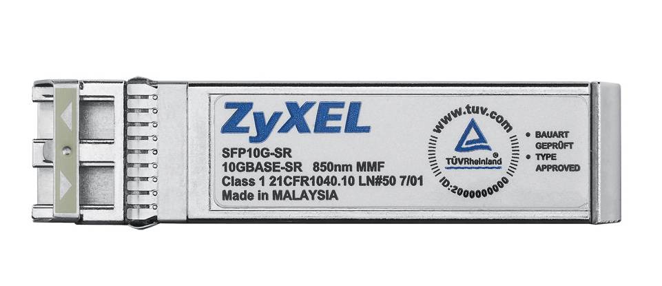 Zyxel SFP10G-SR netwerktransceivermodule, glasvezel, 10000 Mbit/s, SFP+, 850 nm-4
