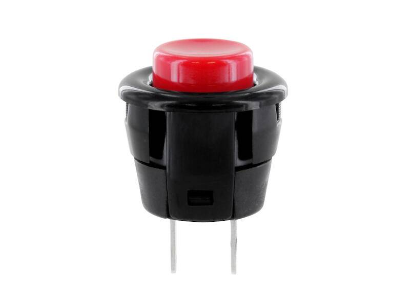 Drukknop 3A 125Vac rood-0