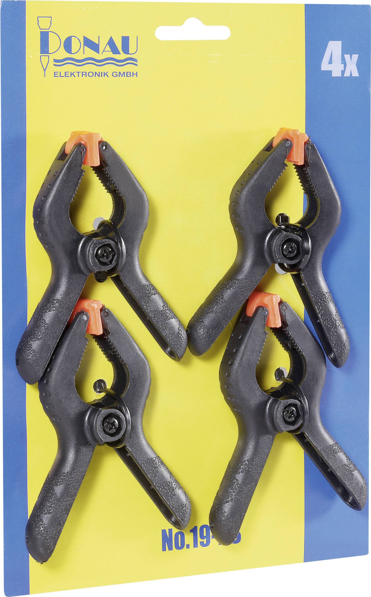 4 Mikro-Klemmarme 33mm Donau Elektronik - Für Modellbau | Mehrfarbig