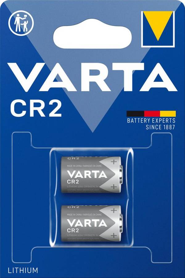 Varta CR2 - 920 mAh, 11 g, 3 V