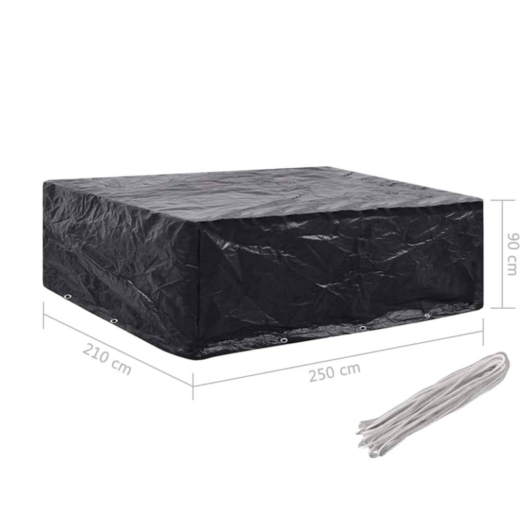 vidaXL - Tuinmeubelhoes - met - 8 - oogjes - 250x210x90 - cm-6