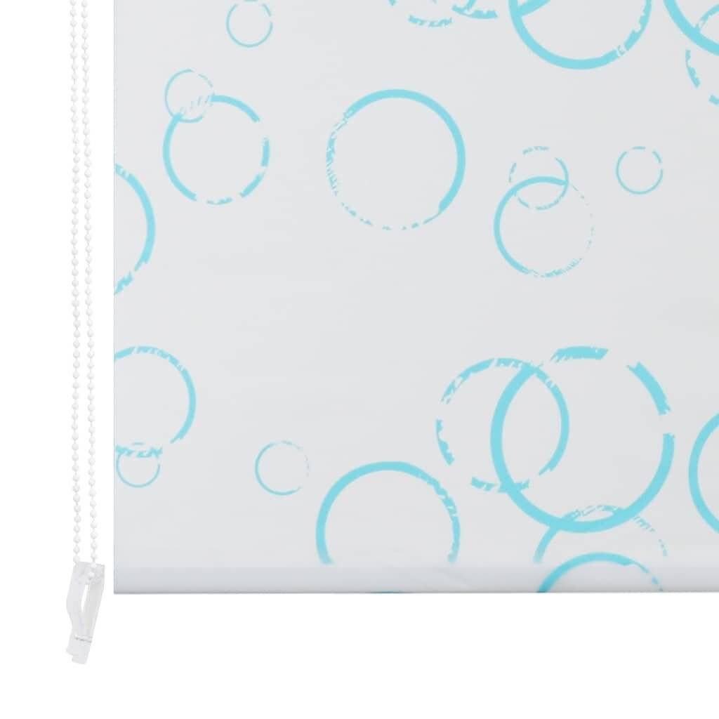 VidaXL Rolgordijn voor douche 80x240 cm bubbel-6