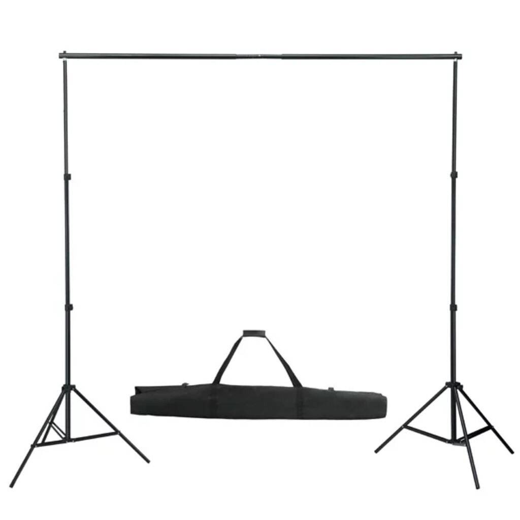 vidaXL - Achtergrondsysteem - 600x300 - cm - wit-2
