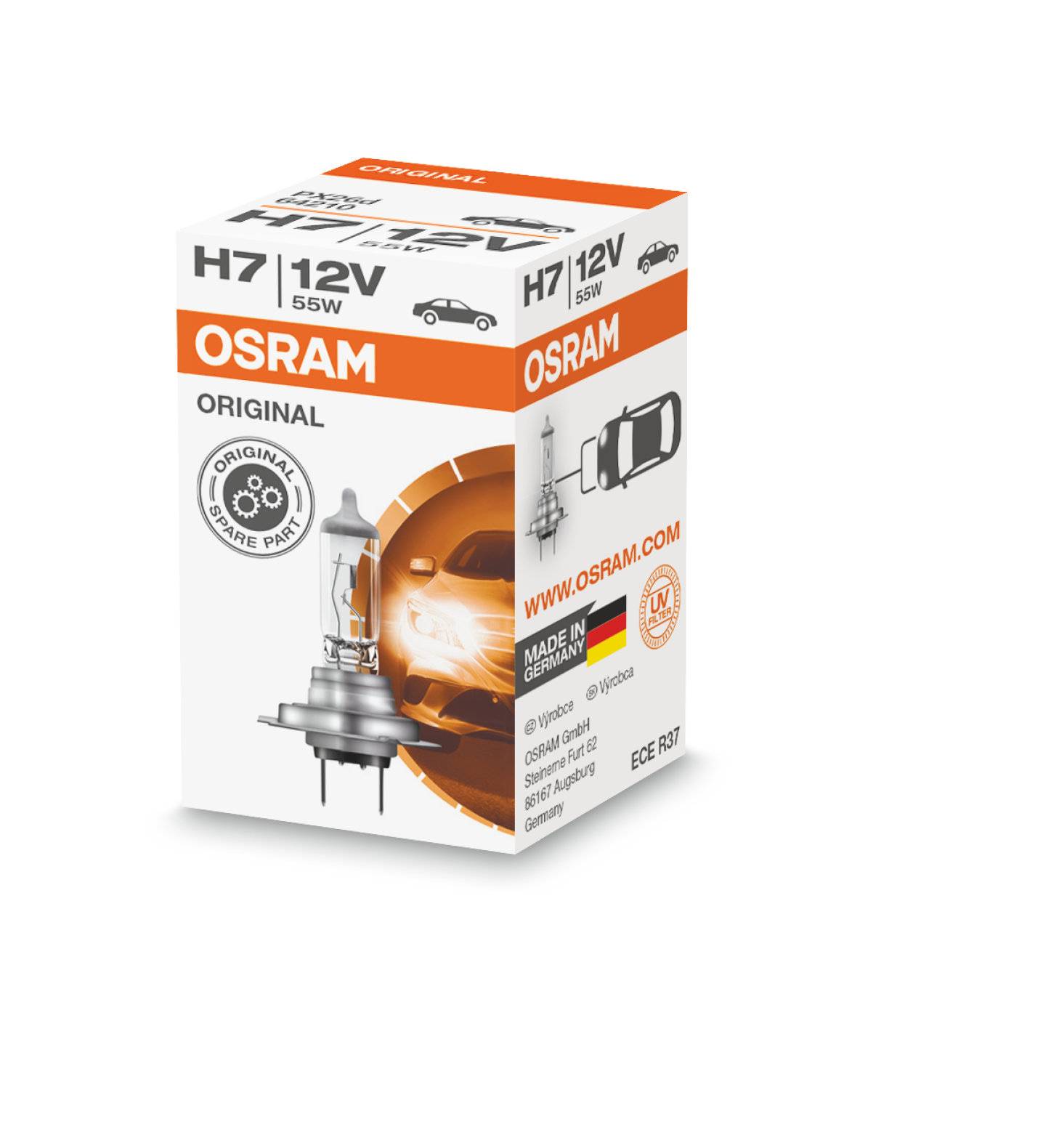 Osram Original Line Autolamp H7 12V 55W-0