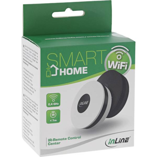 InLine® SmartHome IR afstandsbediening, wit