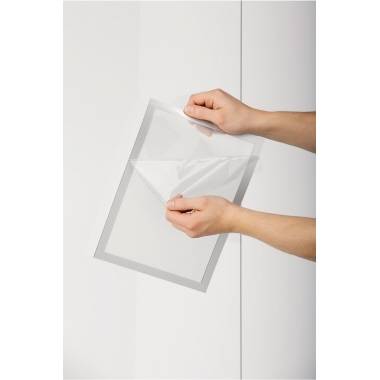 DURABLE Info frames Duraframe Sun A4 2 stuks in een zakje zilver-4
