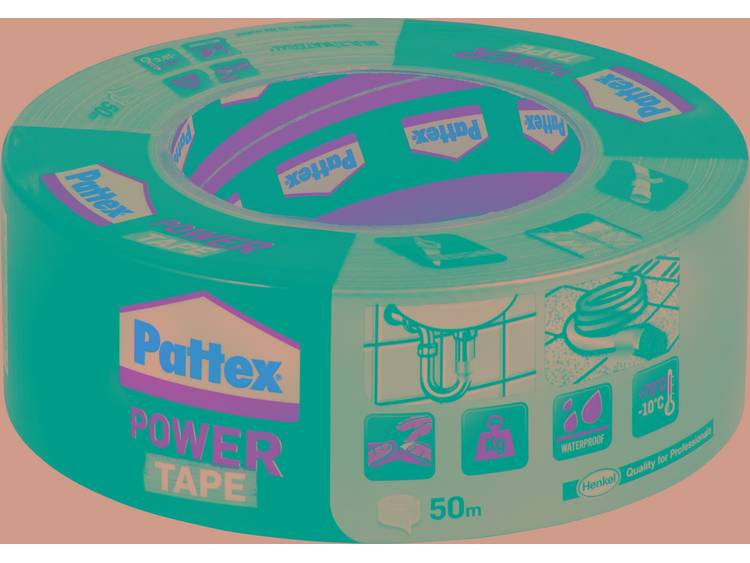 Pattex Power Tape (l x b) 50 m x 50 mm Zilver PP50S Pattex Inhoud: 1 rollen