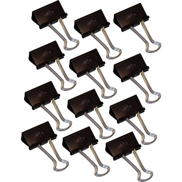 Wedo 64 21432 papierklem Metaal, Nikkel 12 stuk(s)