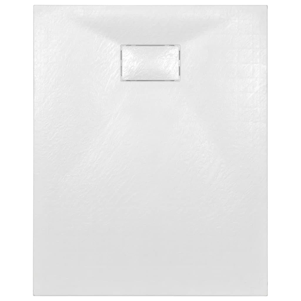 vidaXL - Douchebak - 100x80 - cm - SMC - wit-3