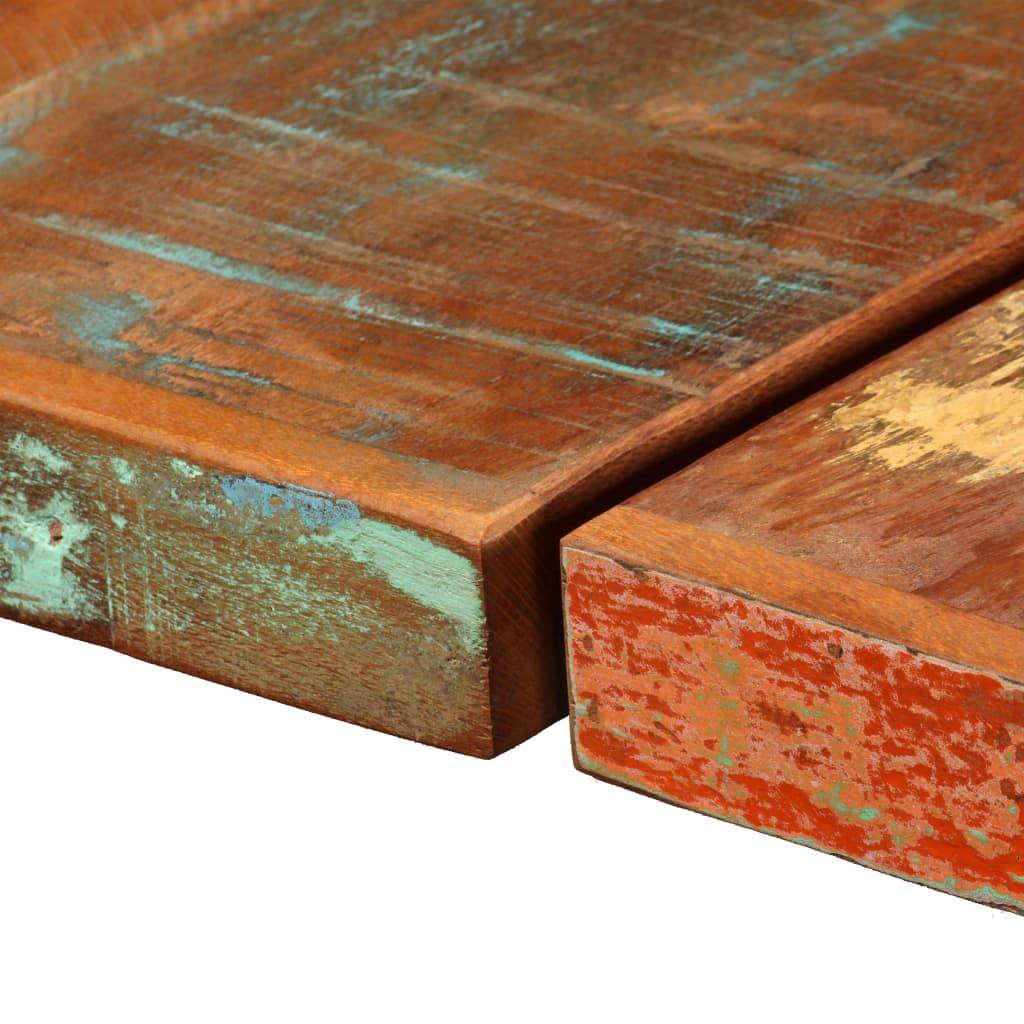 vidaXL - Bartafel - 150x70x107 - cm - massief - gerecycled - hout-3