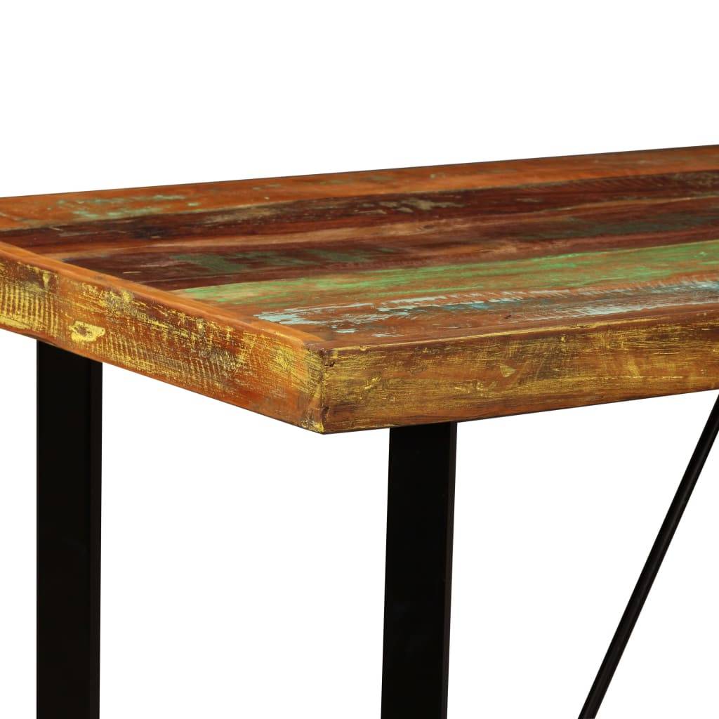 vidaXL - Bartafel - 120x60x107 - cm - massief - gerecycled - hout-2